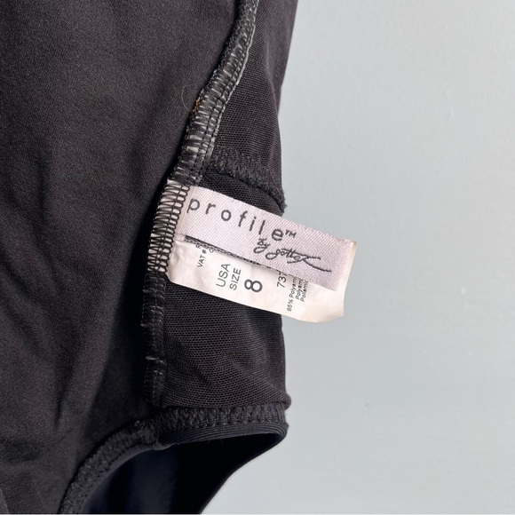 Profile By Gottex black one piece bathing suit-8 - Picture 4 of 6